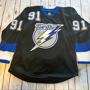 Tampa Bay Lightning Steven Stamkos Jersey With Fight Strap